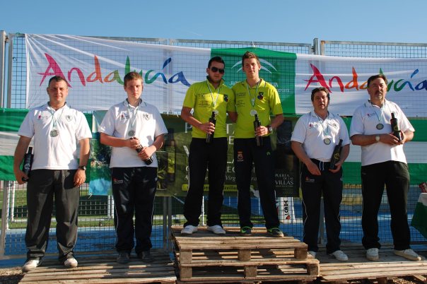 Podium-1ª-categoria-Campeontato-Andalucia-Bolo-Andaluz-parejas