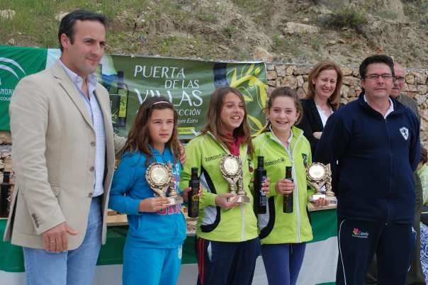 Podium-cadetes-femeninas-V-Trofeo-Parque-Natural-Cazorla