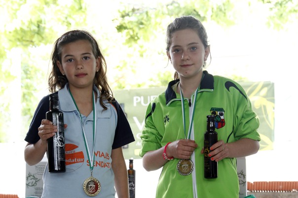 podium cedetes femeninas campeonato andalucia bolo andaluz montaña 2013