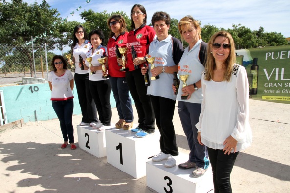 -Podium-damas-Campeonato-España-de-Bolo-Andaluz-parejas-Vila-real-2013